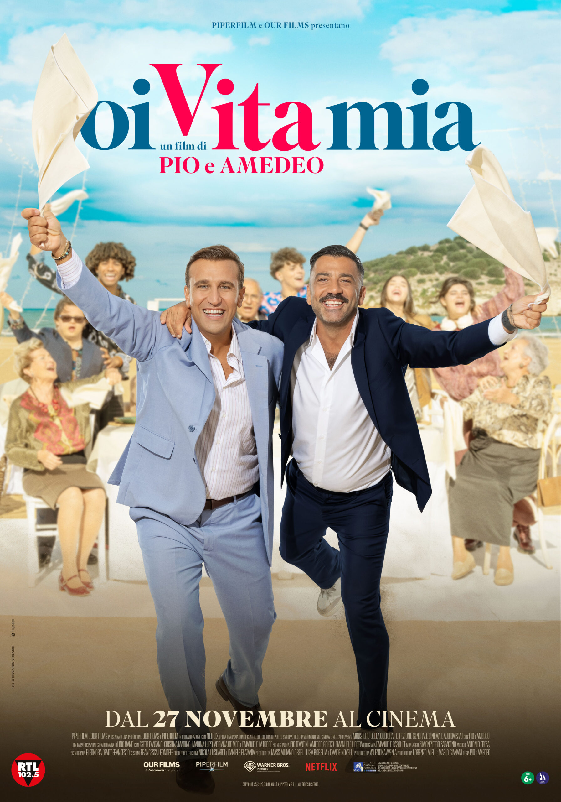 Oi Vita Mia, la locandina del film