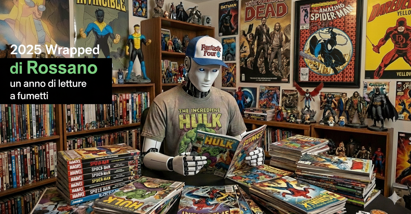2025 Wrapped di Rossano: un anno di letture a fumetti