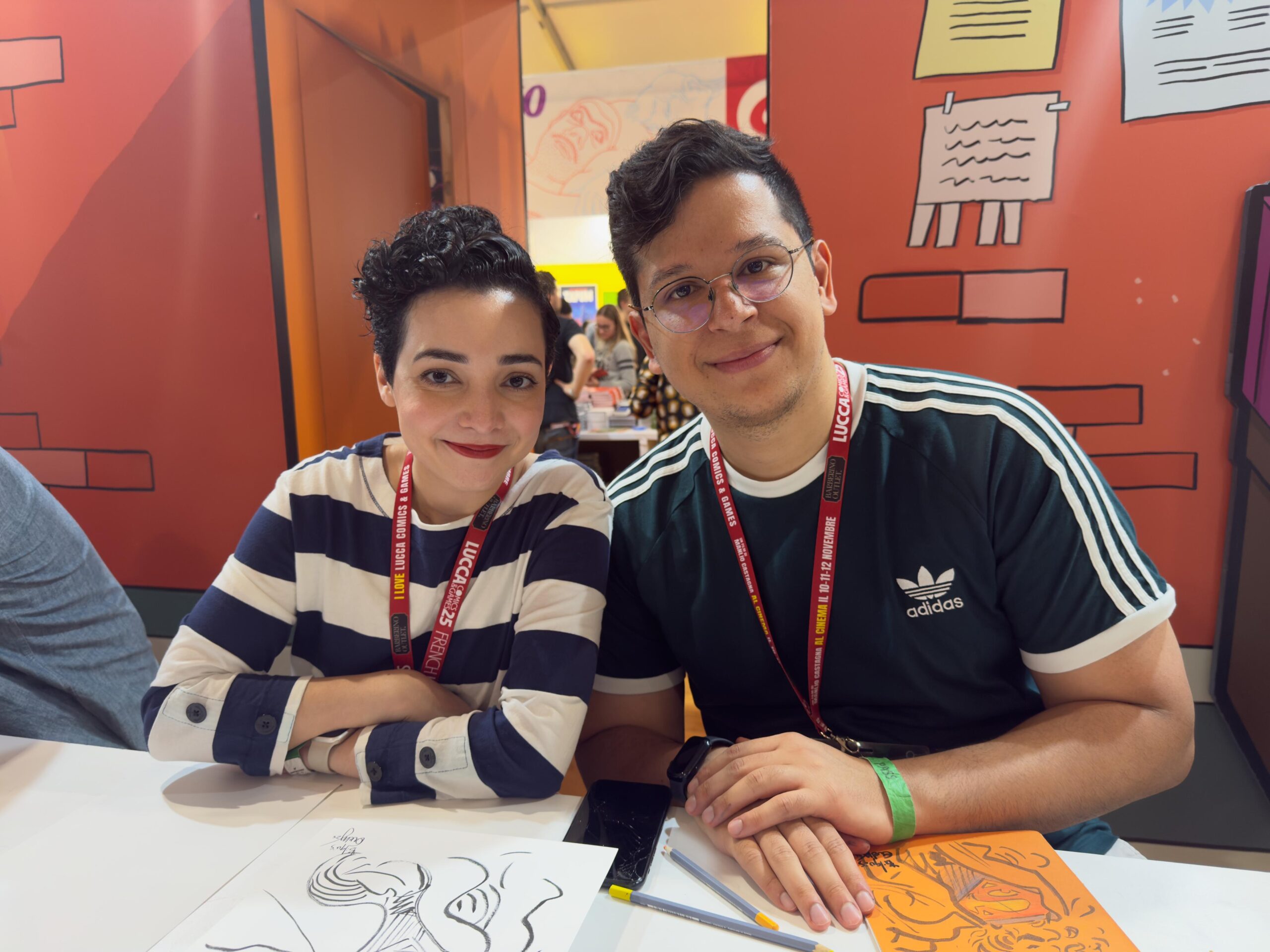 Bilquis Evely e Matheus Lopes al Lucca Comics & Games 2025