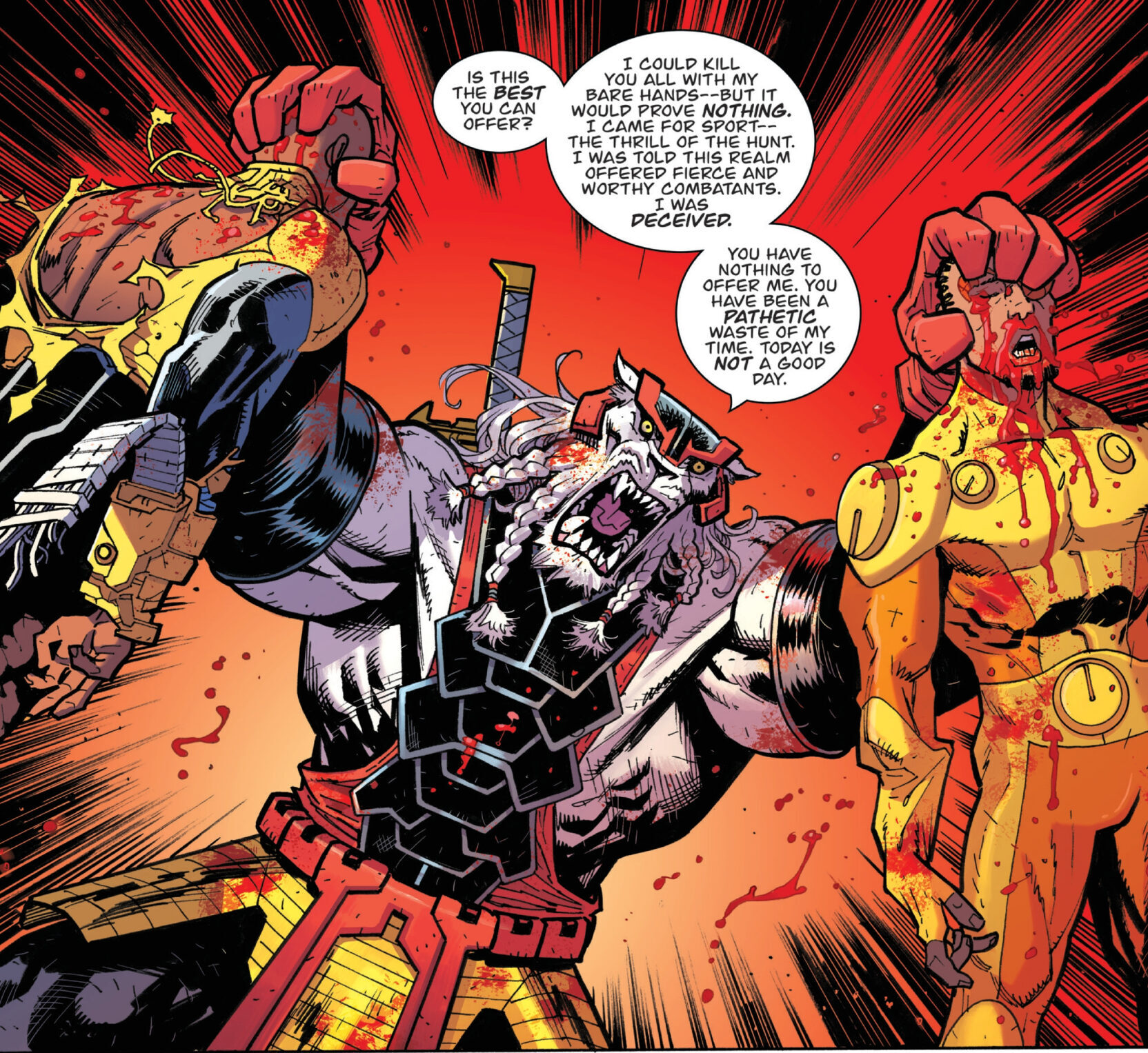 Tavola tratta da Invincible Universe: Battle Beast #1