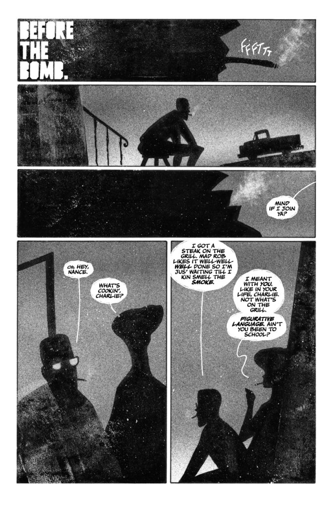 Tavola tratta da News from the Fallout, issue 3