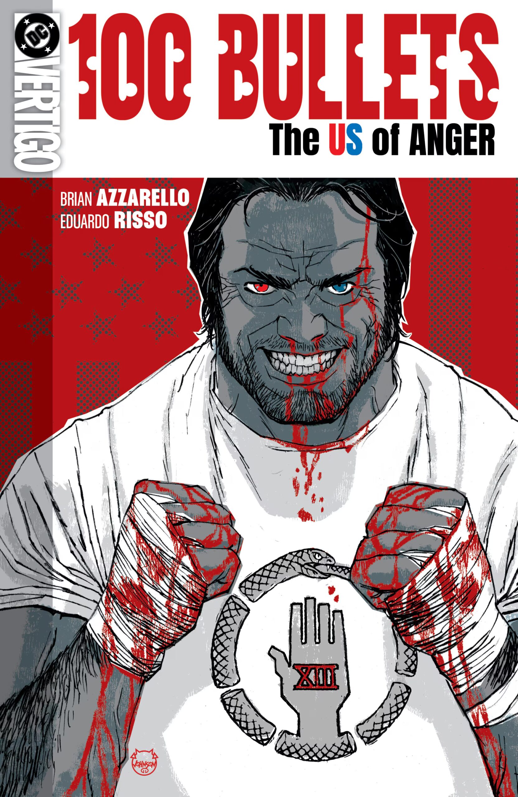 100 Bullets: The US of Anger - artwork di Dave Johnson