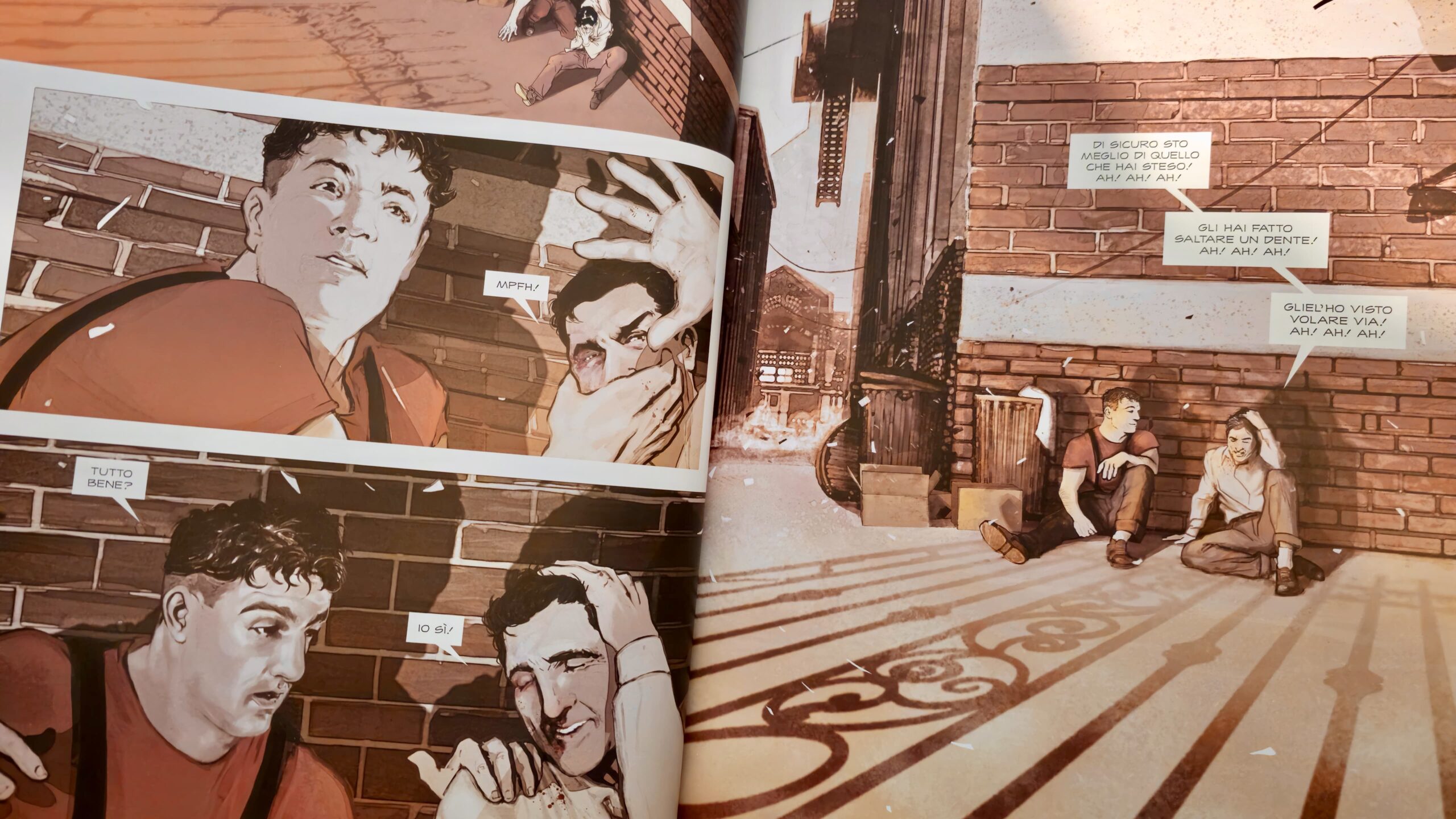 Tavole tratte da Souzie-Q - Un Ritratto di Rocky Marciano