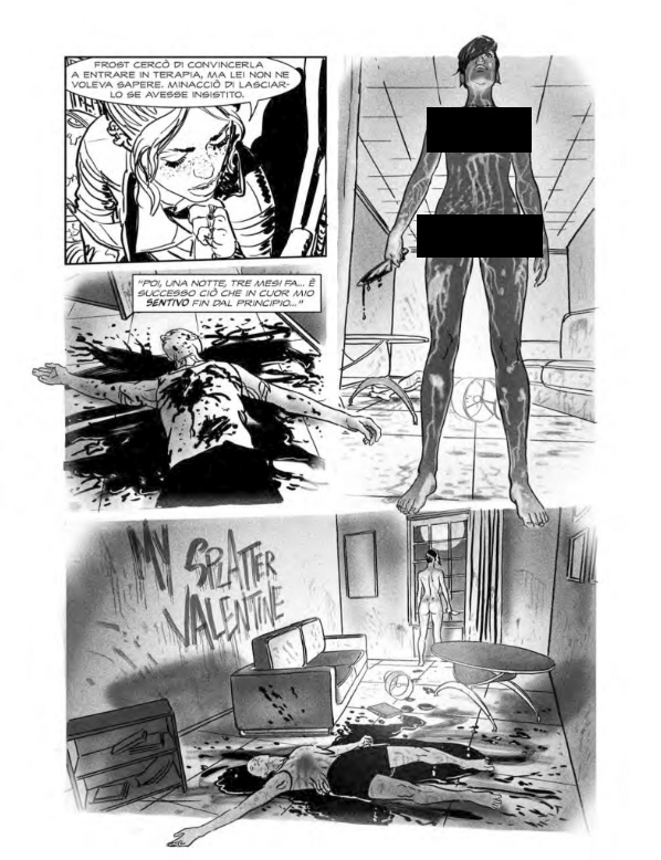 Anatomia nei disegni di Marinetti