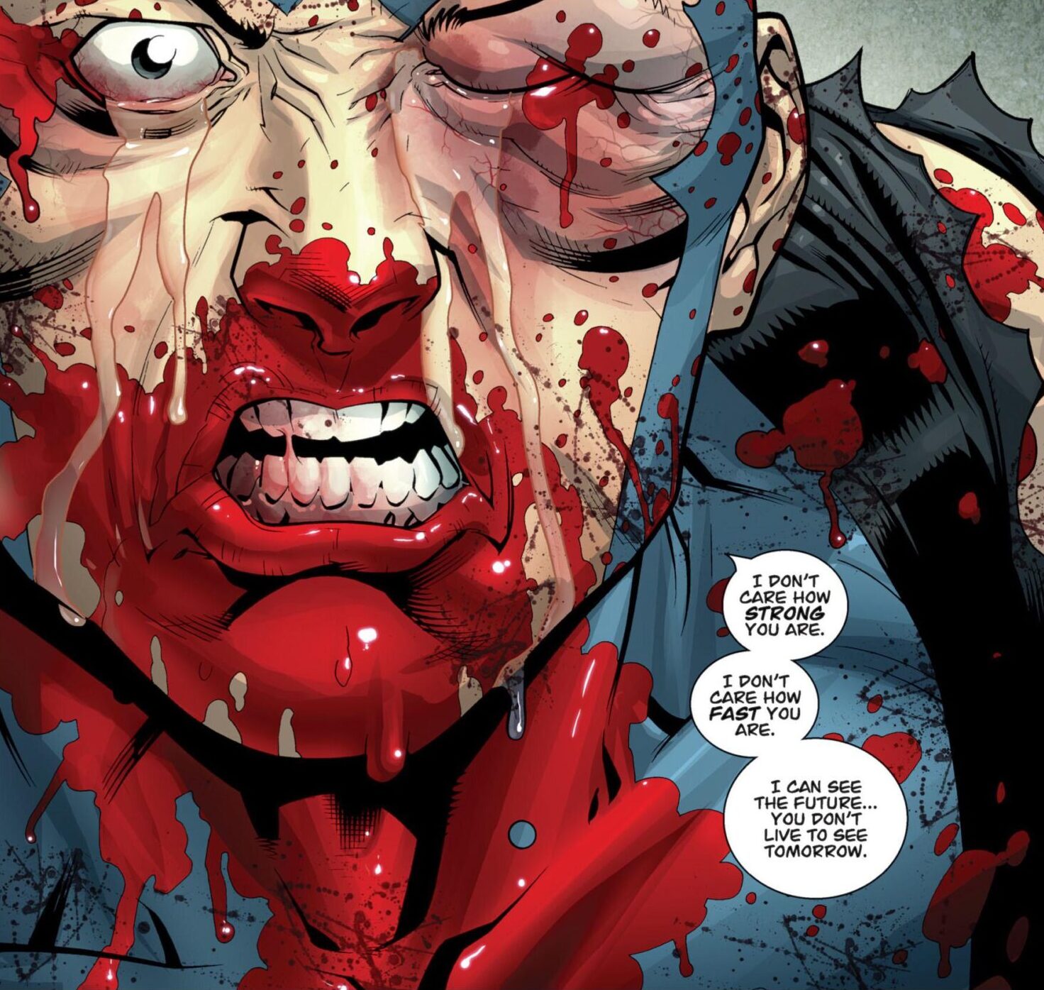 "You don't live to see tomorrow", scena iconica tratta dal fumetto