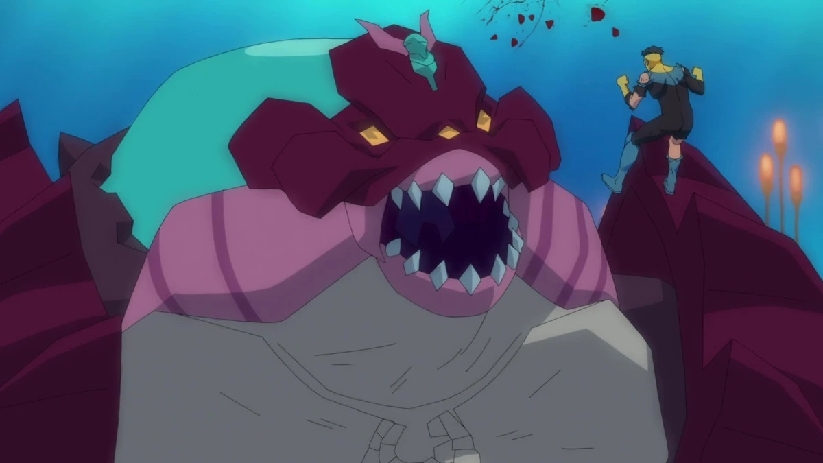 Mark deve affrontare una prova sott'acqua