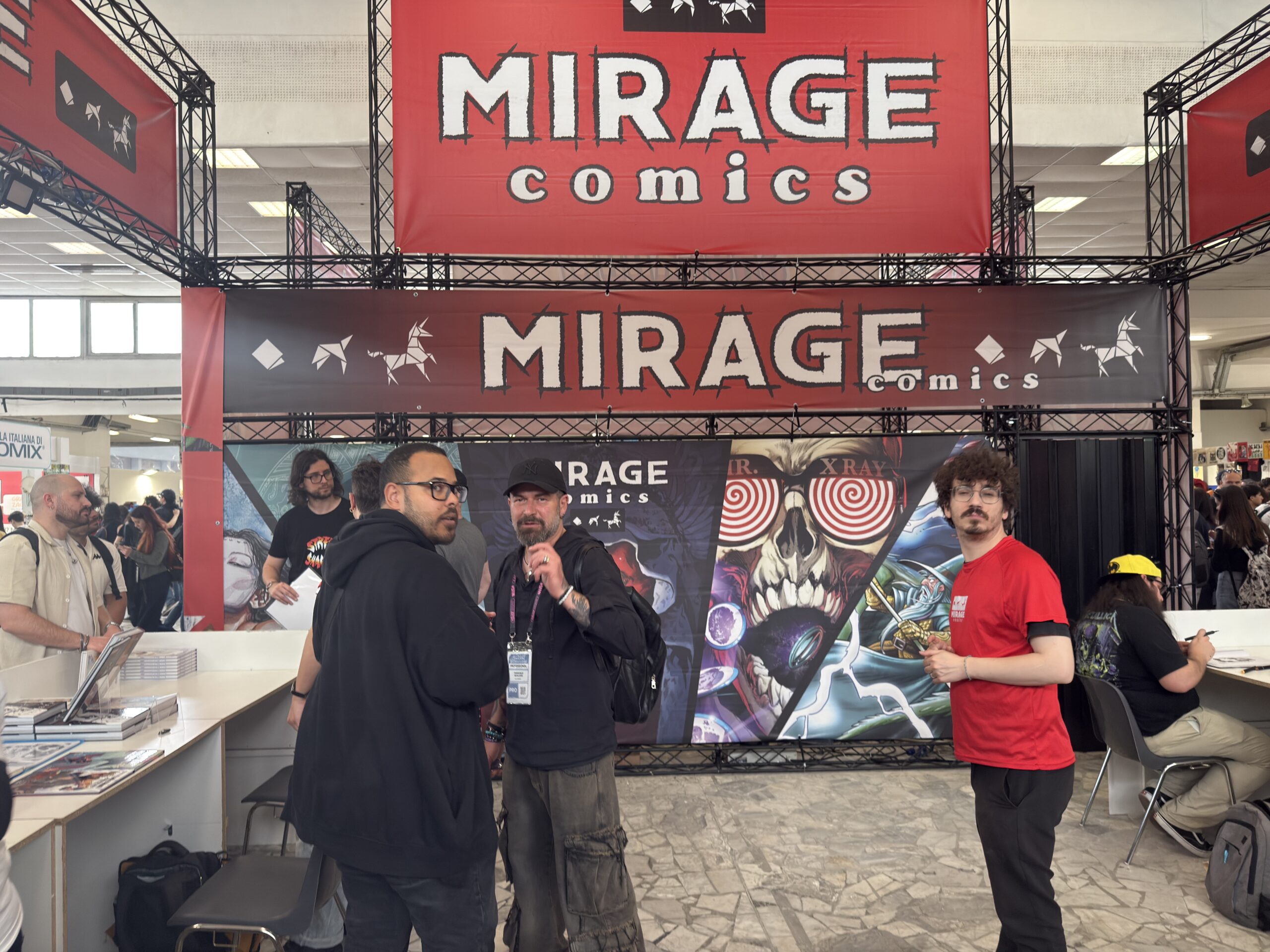 Booth Mirage Comics al COMICON Napoli 2026