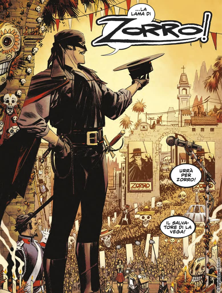 ZORRO. MAN OF THE DEAD