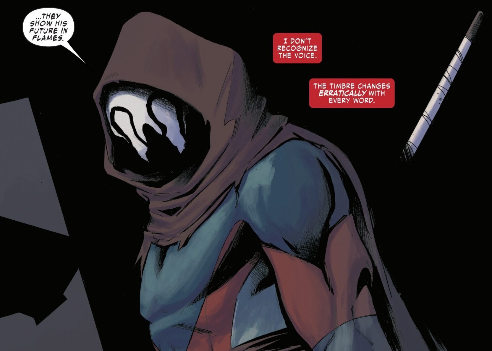 Omen in Daredevil #1 (2026), disegni di Lee Garbett