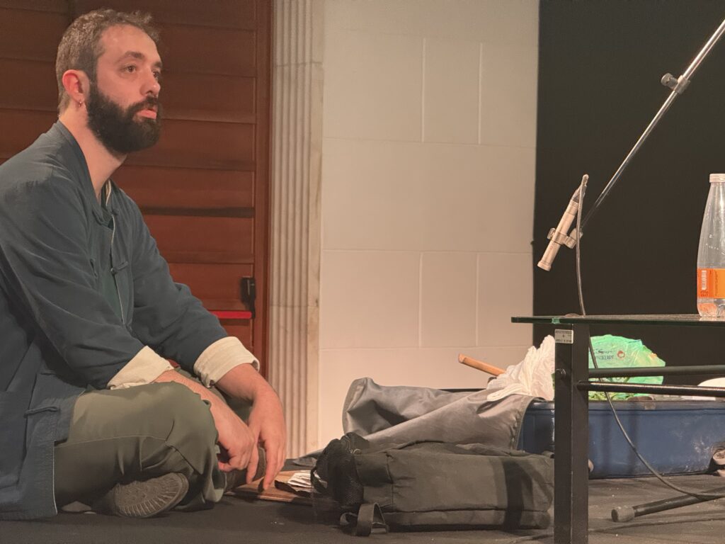 Foley artist Daniele di Pentima