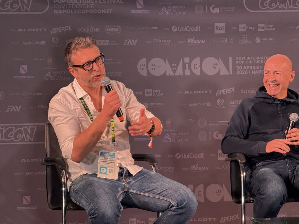 Giuseppe Camuncoli al COMICON Napoli 2026