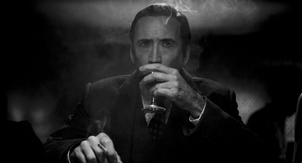 “Ben Reilly” (Nicolas Cage) in a scene from Prime Video’s Spider-Noir (Courtesy of Prime Video)