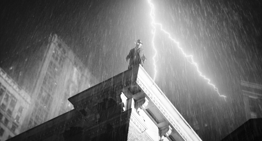 “The Spider” (Nicolas Cage) in a scene from Prime Video’s Spider-Noir (Courtesy of Prime Video)