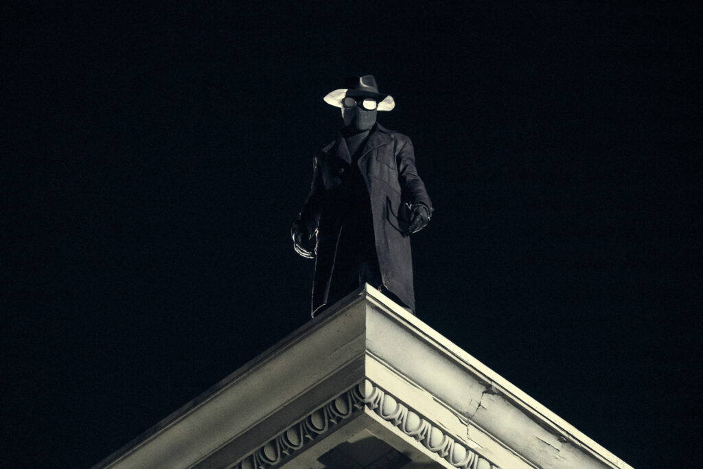Ben Reilly/Spiderman (Nicolas Cage) in SPIDER-NOIR
Photo: Aaron Epstein/Prime
© Amazon Content Services LLC