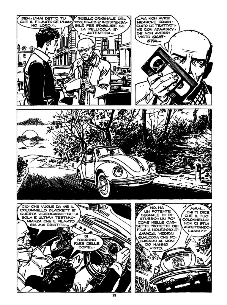 Tavola tratta da Dylan Dog n. 131