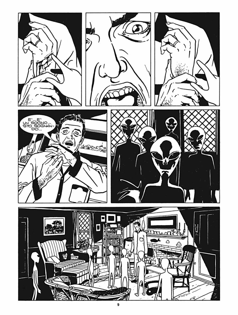 Tavola tratta da Dylan Dog n. 61